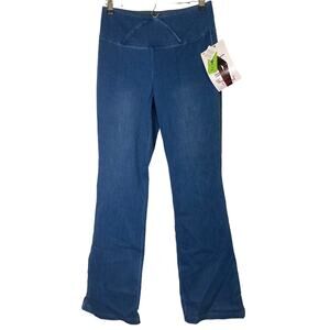 A615327 WOMEN WITH CONTROL Reg Elite Prime Stretch Denim Flare West Midwash 8